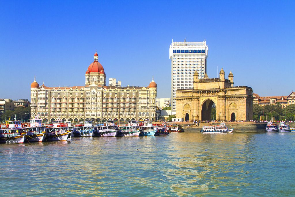 Gateway Monument India Entrance Mumbai Harbour Coast