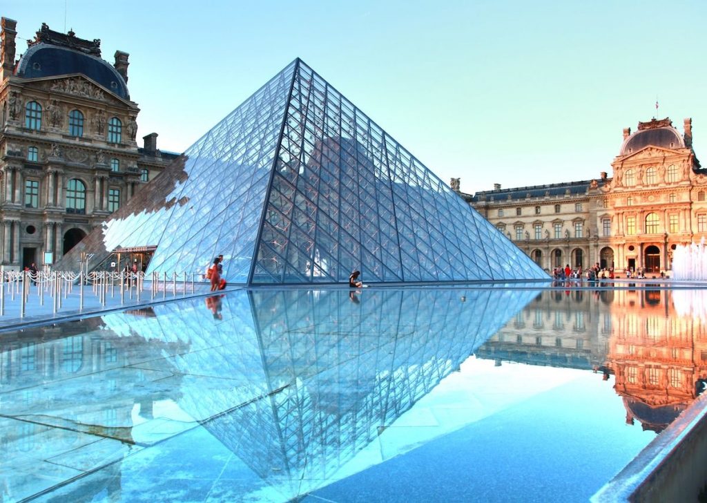 Pyramid Outside The Louvre 1200x853